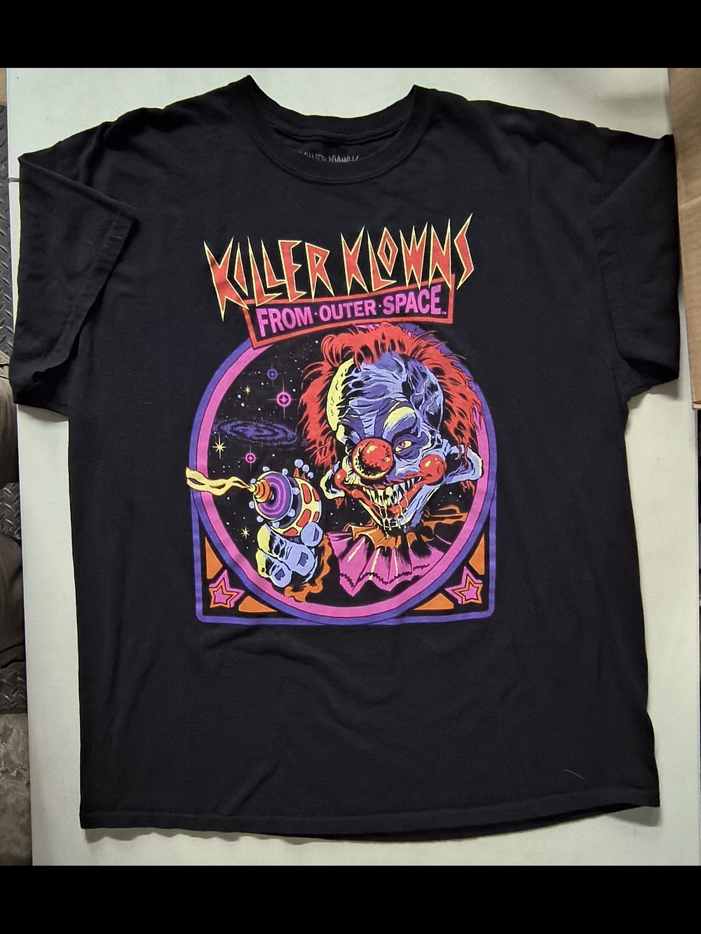 Killer Klowns From Outer Space Graphic Tee - Black Size XL